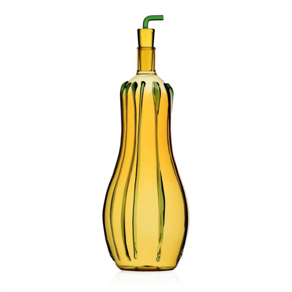 Glas Flasche "Zucchini"