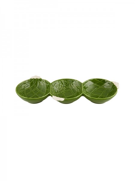 Schale 3fach "Tannenzapfen"