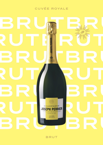 Champagner Cuvée Royale Brut von Joseph Perrier
