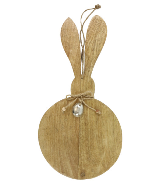 Holzbrett in Hasenform
