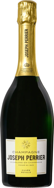 Champagner Cuvée Royale Brut von Joseph Perrier