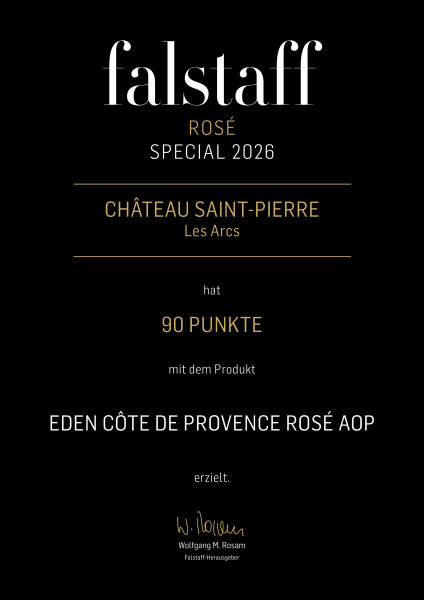 Saint Pierre EDEN Rosé Côtes de Provence AOP